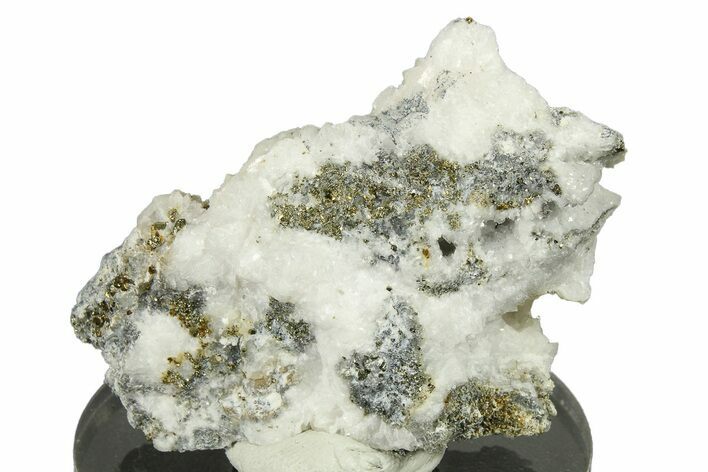 Sparkling Pyrite Crystals on Highly Fluorescent Dolomite - Peru #276052